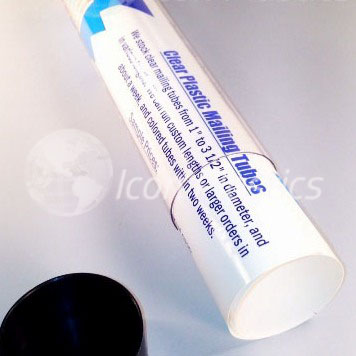 Clear Mailing Tube - flyer